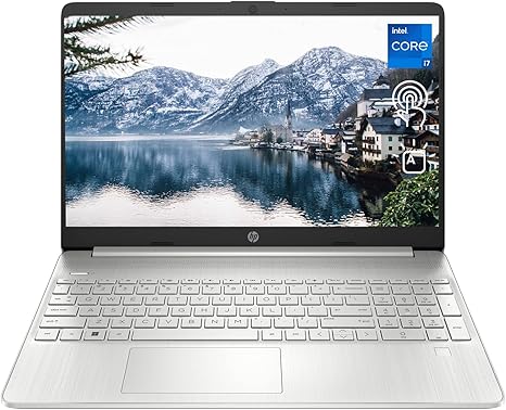 HP Computadora portátil 15, pantalla táctil Full HD de 15.6"